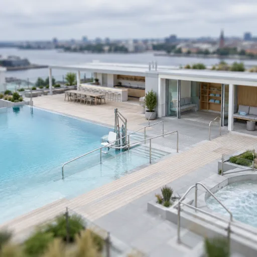 Accessible rooftop bars, infinity pools, and spa circuits: luxury hotel amenities that should never require compromise