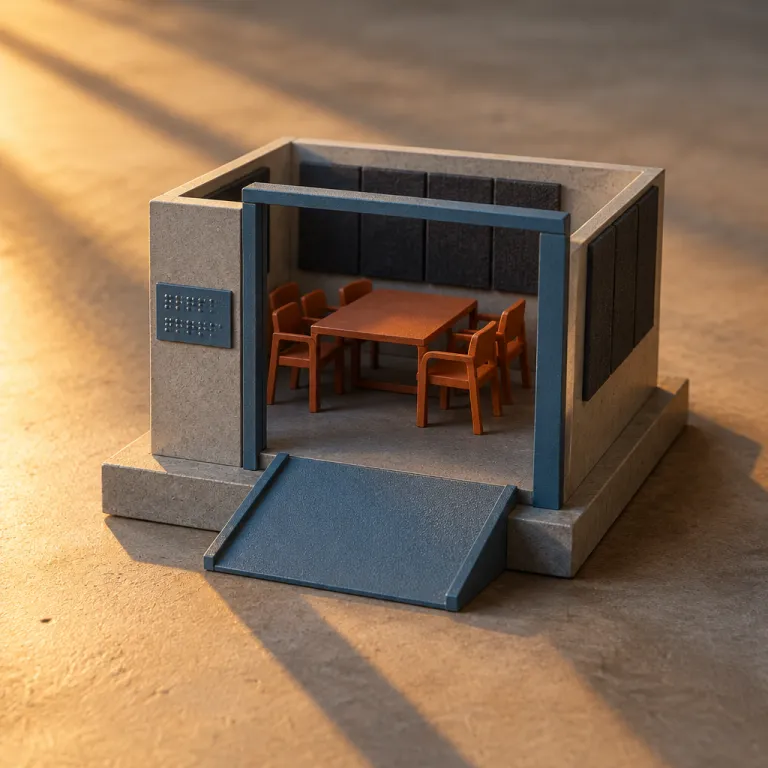 How many meeting rooms does Hotell Luspen offer for accessible events in Storuman ?