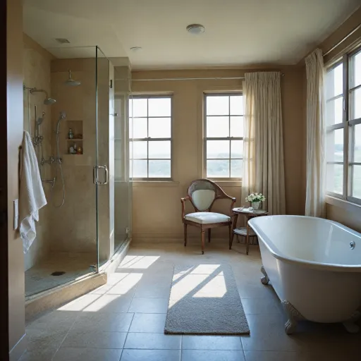 Luxury travel: selecting a hotel with roll in shower for accessible comfort