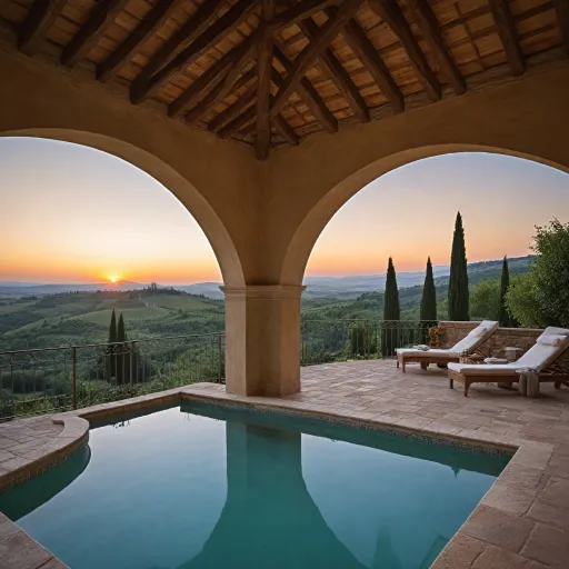 Luxury hotels in Tuscany Italy: refined stays, spa indulgence, and panoramic views