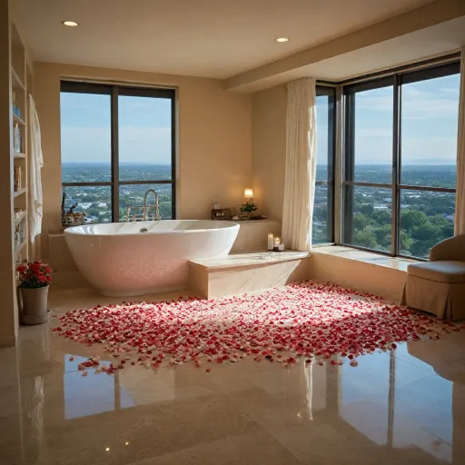 Romantic hotels with jacuzzi suites for an intimate accessible escape