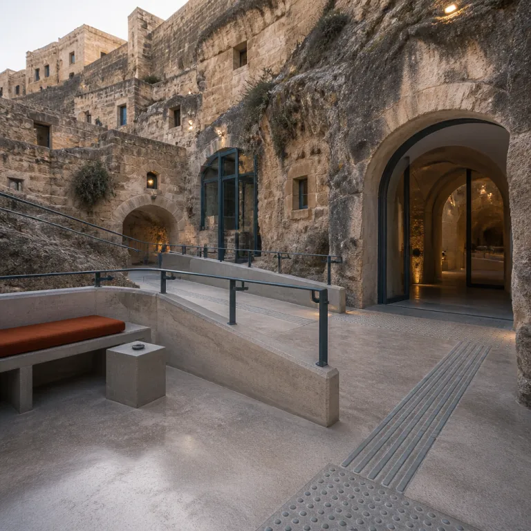 Cave hotel Italy Matera: accessible luxury carved into history